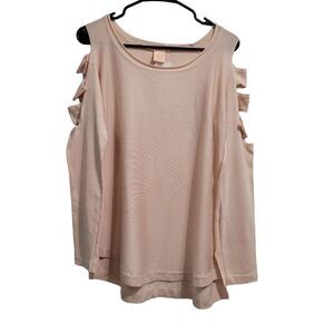 Sweet Romeo cold shoulder sweater‎